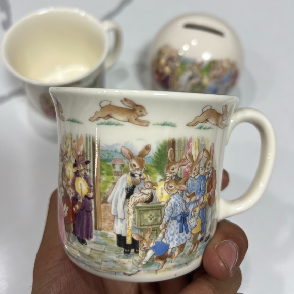 Vintage Bunnykins Dish set - Picture 2 of 12